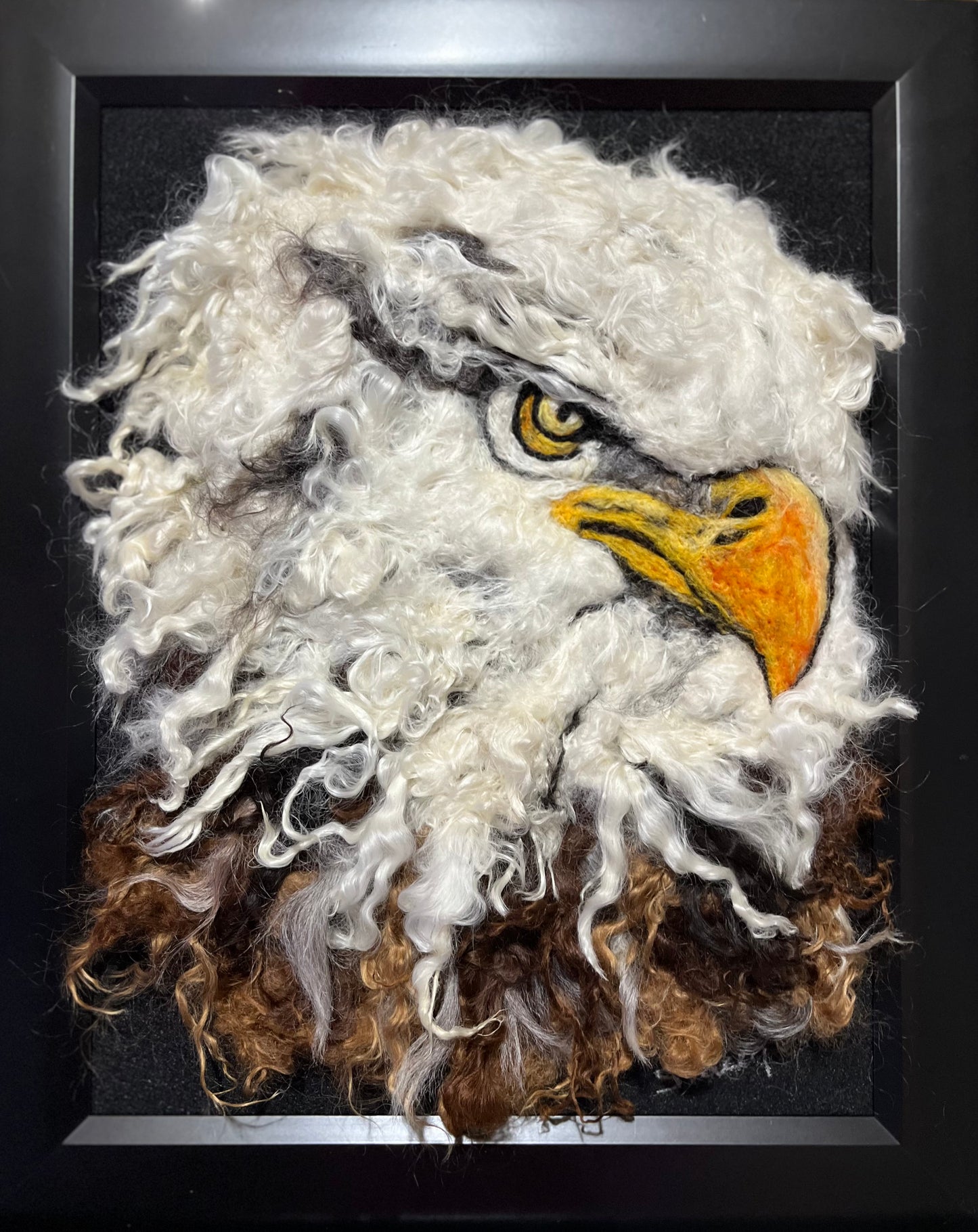 FP171 Felted Eagle (13x16) | Eagle