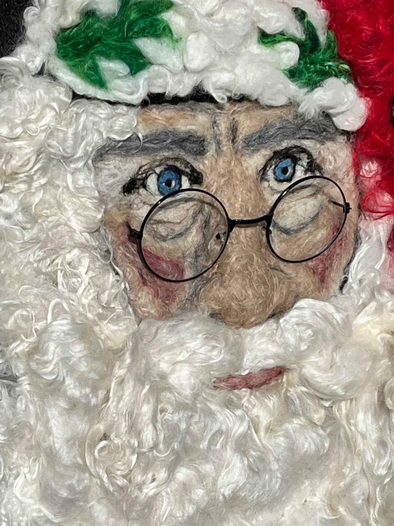 FP42 Felted Father Christmas (16x20) | Santa Claus